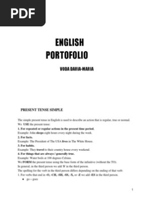 English Portofolio Verb Syntactic Relationships