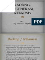 Radang, Degenerasi, Nekrosis