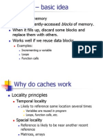 Caches - Basic Idea