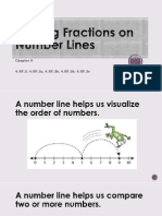 Placing Fractions on NUMBER LINE