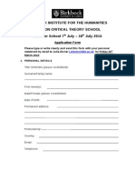 Application Form