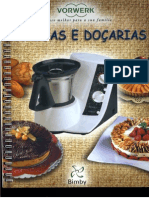 LIVRO Bimby - Massas e Doçarias I Parte