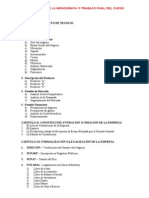 Estructura Final de La Monografia o Trabajo Final Del Curso