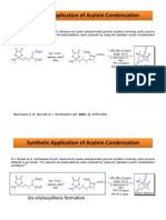 Synthetic Application of Acyloin Condensation: Blanchard, A. N. Burnell, D. J. Tetrahedron Lett. 2001, 42, 4779 4781