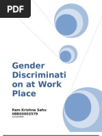 Download Gender Discrimination in Work Place by rockinkrishh SN22571816 doc pdf