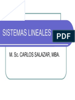 Sistemas Lineales Clase 1