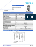 Comba Diplexor CM-MY2-OD4 DS 1-0-0 PDF