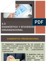 4.3 Diagnostico y Eficiencia Org