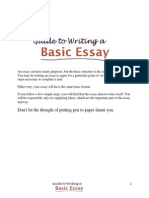 Writing an Essay Step by Step