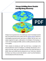 The Koyal Group InfoMag News Doubts Shroud Big Bang Discovery