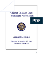 2009 GCCMA Annual Meeting Reports