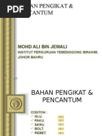 Download BAHAN PENGIKAT  PENCANTUM by Ali Mohd SN2257370 doc pdf
