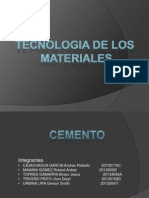 Informe de Cemento