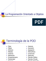 POO Terminología Clases Objetos