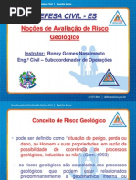 Apostila Avaliacao de Risco Geologico
