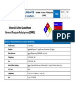 E-Styrenics Polystyrene GPPS MSDS