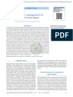 Perioperative Management of Traumatic Brain Injury