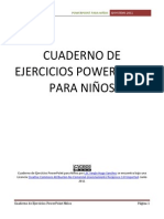 Ejercicios PowerPoint Niños