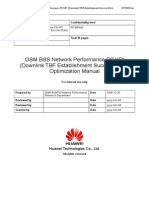 52 GSM BSS Network Performance PS KPI (Downlink TBF Establishment Success Rate) Optimization Manual[1].Doc