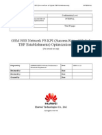 53 GSM BSS Network PS KPI (Success Rate of Uplink TBF Establishments) Optimization Manual[1].Doc