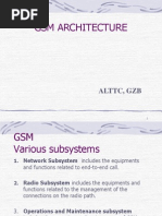 GSM Architecture: Alttc, GZB