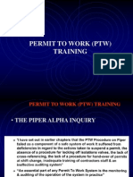 PTW Training Covers Safe Entry, Isolation, Responsibilities