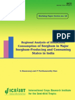 Sorghum Consumption - India