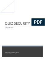 Quiz Security