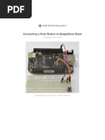 Connecting a Push Button to Beaglebone Black