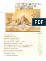 Libro de Oraciones Al Espiritu Santo