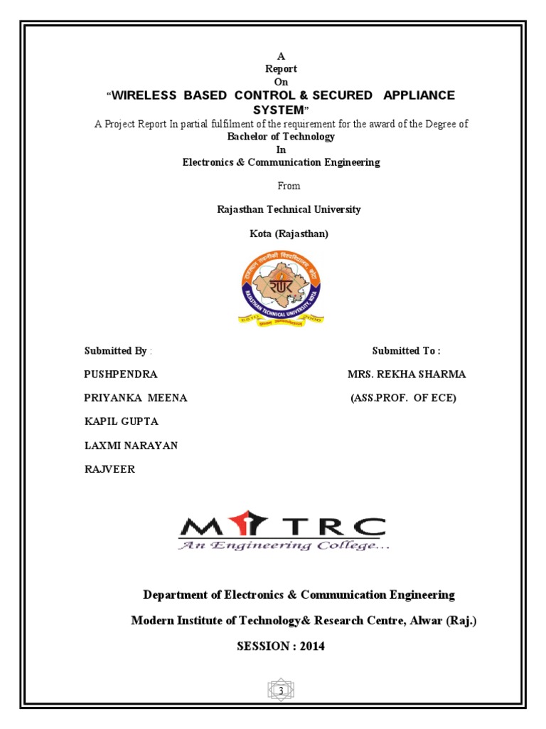 Wireless Secured Appliance Control System | PDF | Soldering | Relay