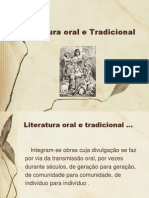 Literatura Oral e Tradicional 1