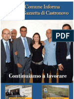 Comune Informa. La Gazzetta di Castronovo di Sicilia (PA)  Gennaio 2009