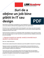 3 Moduri de a Obţine Un Job Bine Plătit În Industria It Sau Design (1)