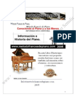 Historia y Mecanismos Del Piano PDF
