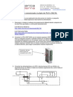 Puesta en Marcha PLC Delta