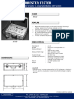 ARRESTER TESTER (600V N+P 1500V)