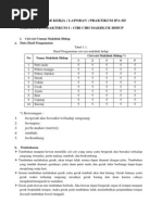Lembar Kerja (Laporan) Praktikum Ipa SD PDGK4107 Modul 1 - 8 | PDF