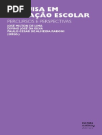 Pesquisa Em Educacao Escolar
