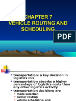 Chapter 7 Vehicle Routing and Scheduling