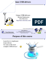 Linux USB Drivers