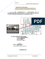 Informe Tecnico Levantamiento Top. Mercedes Indacochea