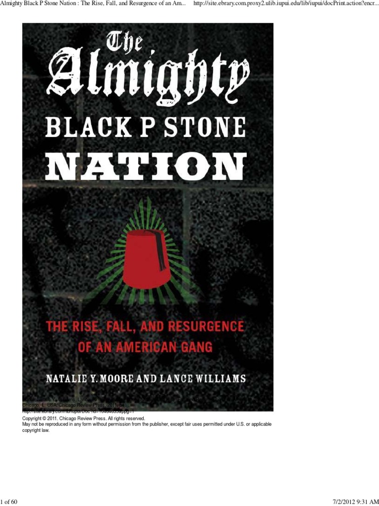 Almighty Black P Stone Nation the Rise Fall and Resurgence of an