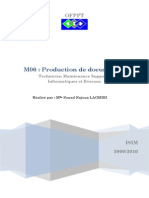 Module 06 Production de Documents Tmsir Ofppt