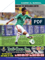 Giovani Dos Santos Se Declara Listo para Brasil 2014: Camino Al Mundial