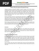 Bisnis Plan Kerajinan Pelepah Pisang