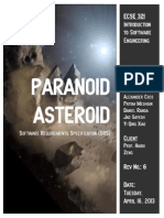 ECSE 321 - Paranoid Asteroid - Software Requirements Specification