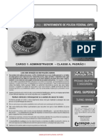 DPF (Administrador) - Prova Objetiva - 20141