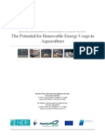 Renewable Energy Potential for Aquaculture Farms