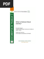 What is Rational About Identity